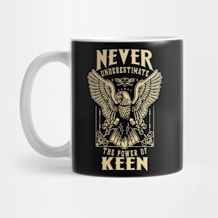 Never Underestimate The Power Of Keen Mug